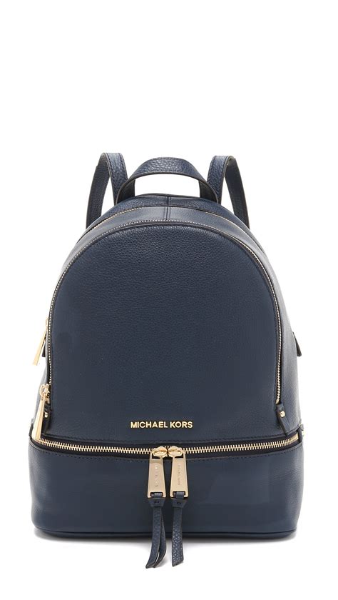 navy blue michael kors backpack|michael kors backpack near me.